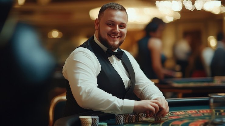 Antarmuka pengguna live casino yang mudah digunakan dengan fitur keamanan terintegrasi